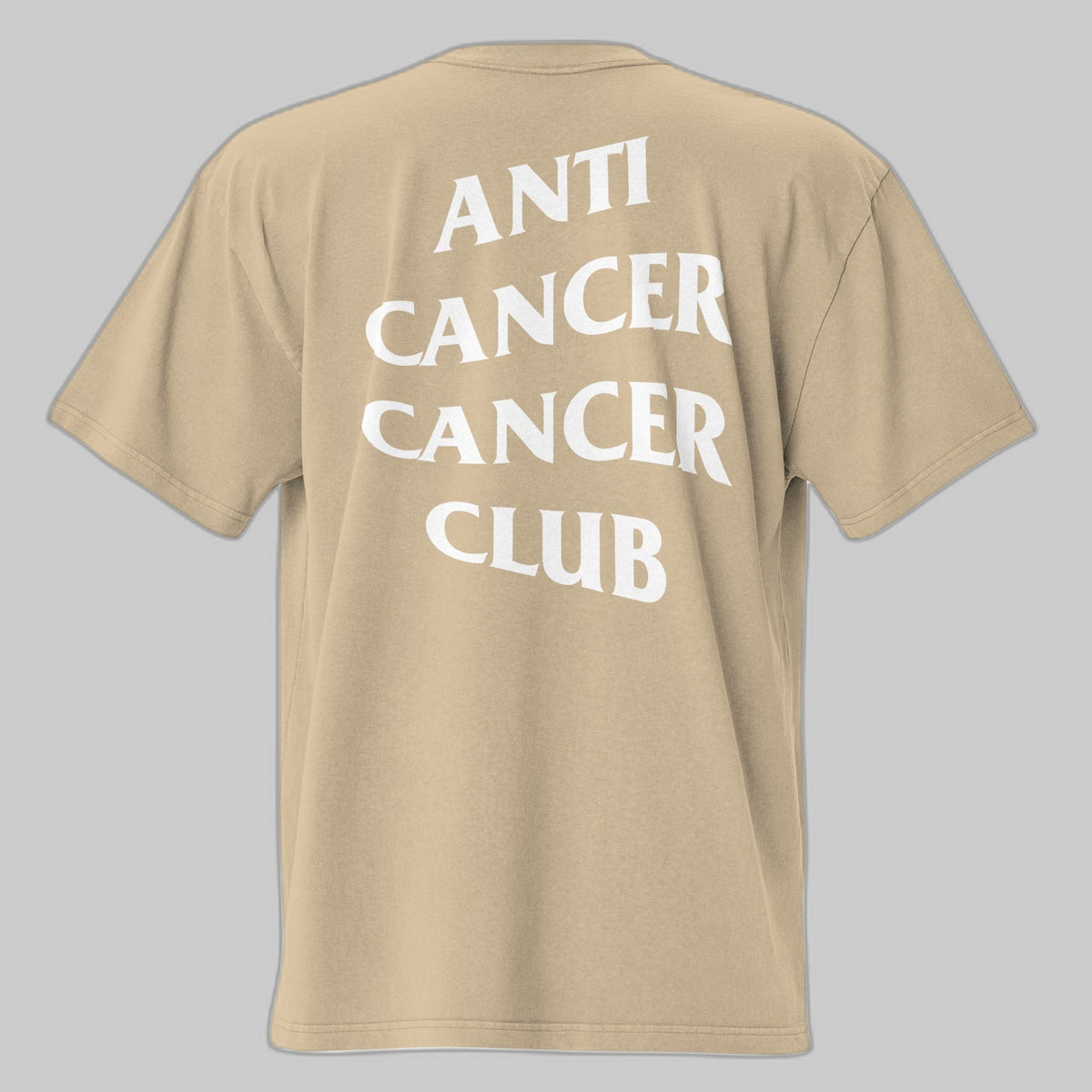 Cancer Club Unisex Oversized faded t-shirt