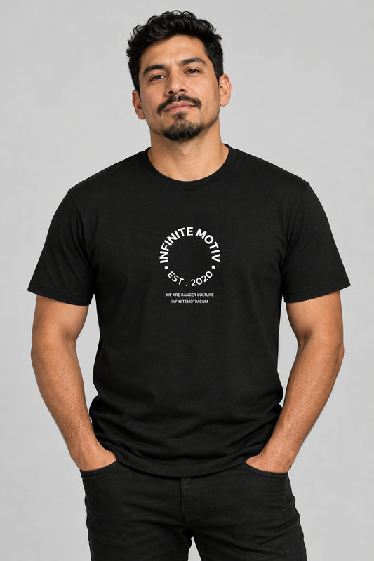 Full Circle CancerCulture® White Circle Unisex T-Shirt | Infinite Motiv