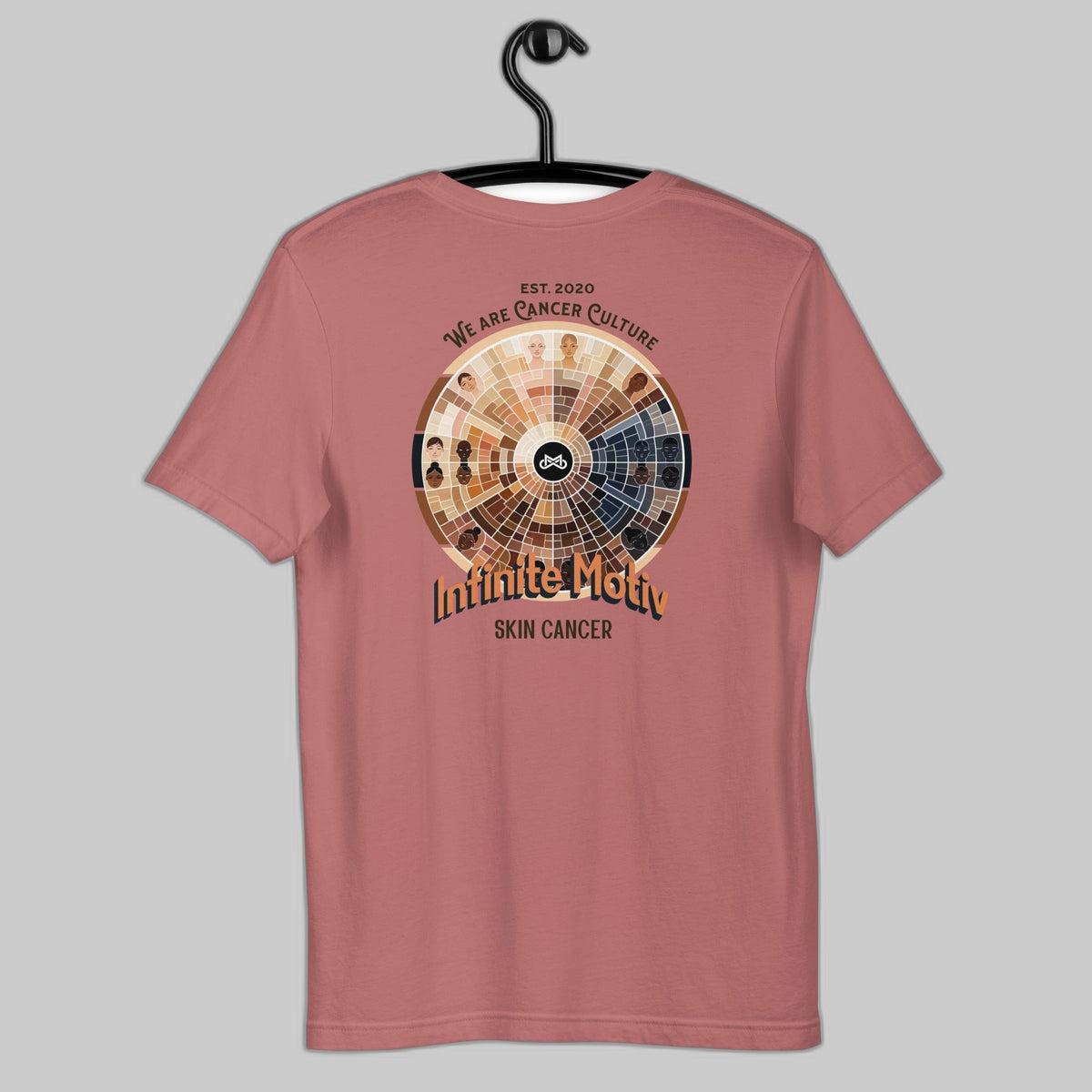 Men's Skin Cancer Wheel t-shirt