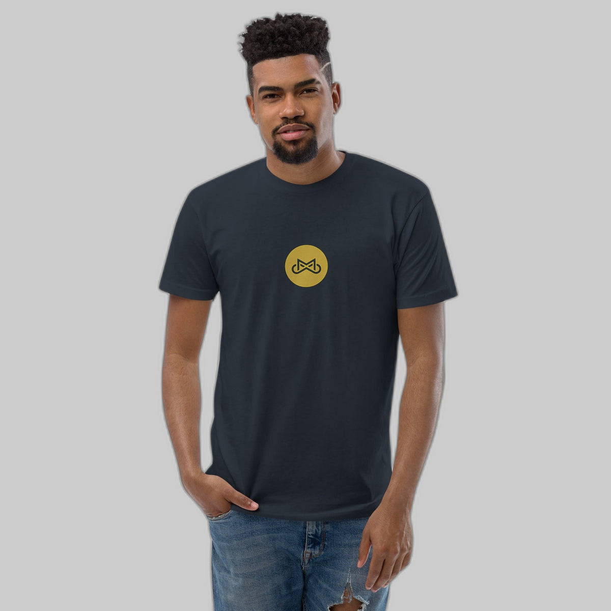 Childhood Cancer Reflection Men's T-shirt