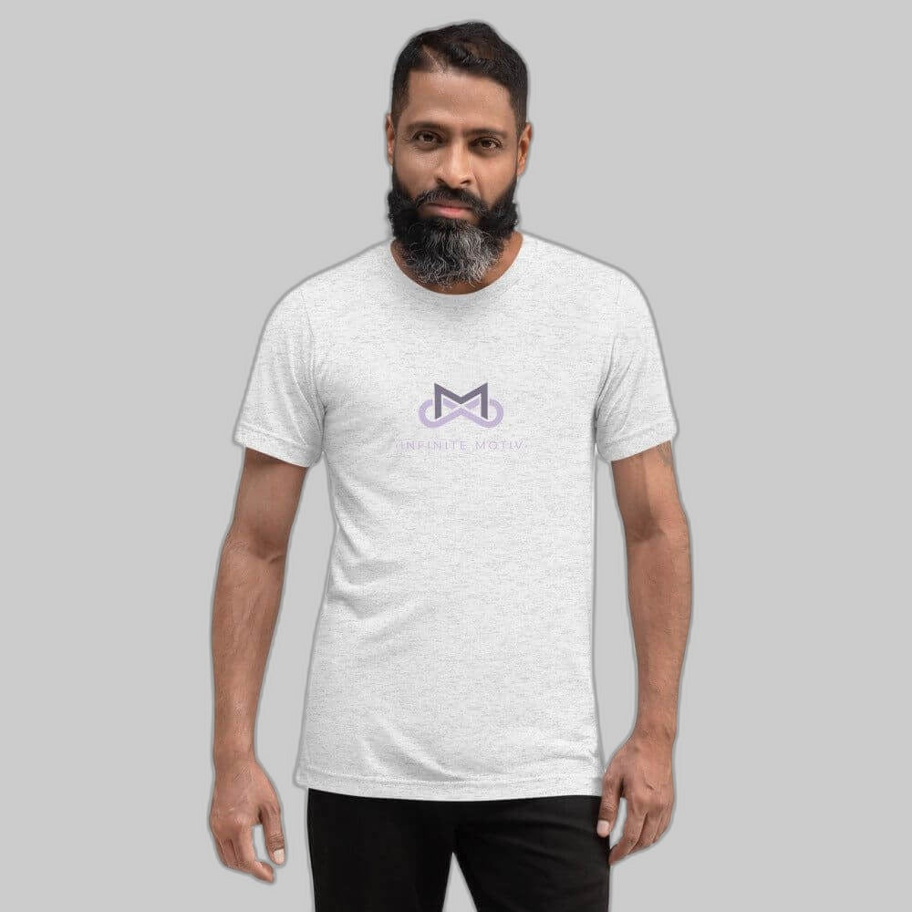 Men's Testicular Cancer Tri-blend Short sleeve t-shirt-Infinite Motiv Clothing-Men,T-Shirts,Testicular Cancer