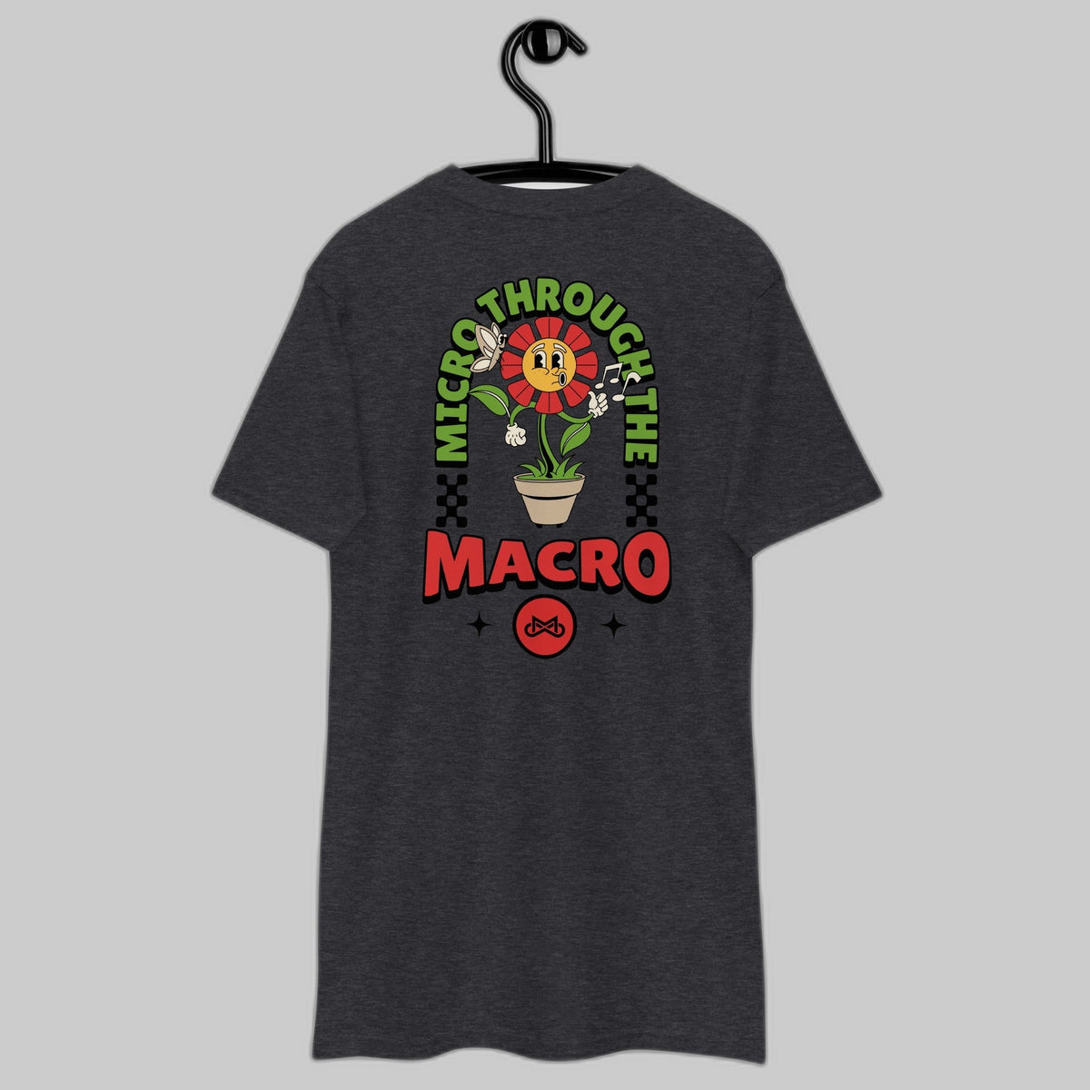 Men's Flower Power Embroidered Tee
