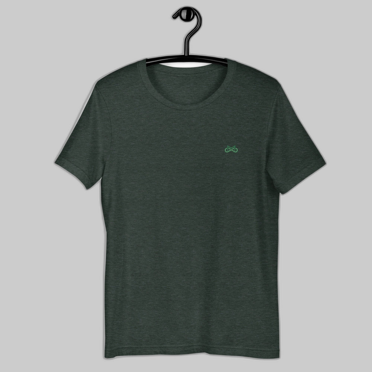 Unisex Liver Cancer Crest Embroidered t-shirt