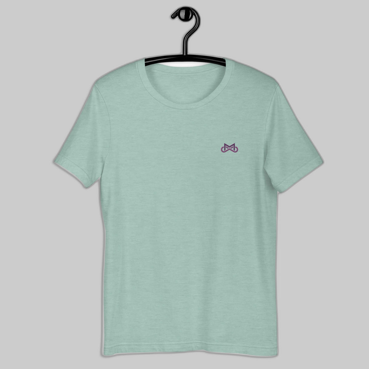 Unisex Pancreatic Cancer Crest Embroidered t-shirt
