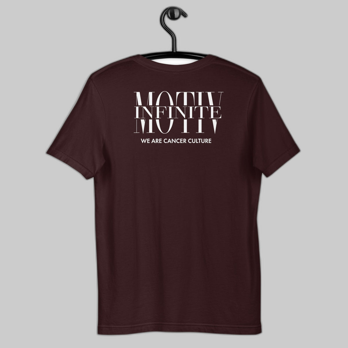 Stacked Motiv White Ink Unisex T-Shirt