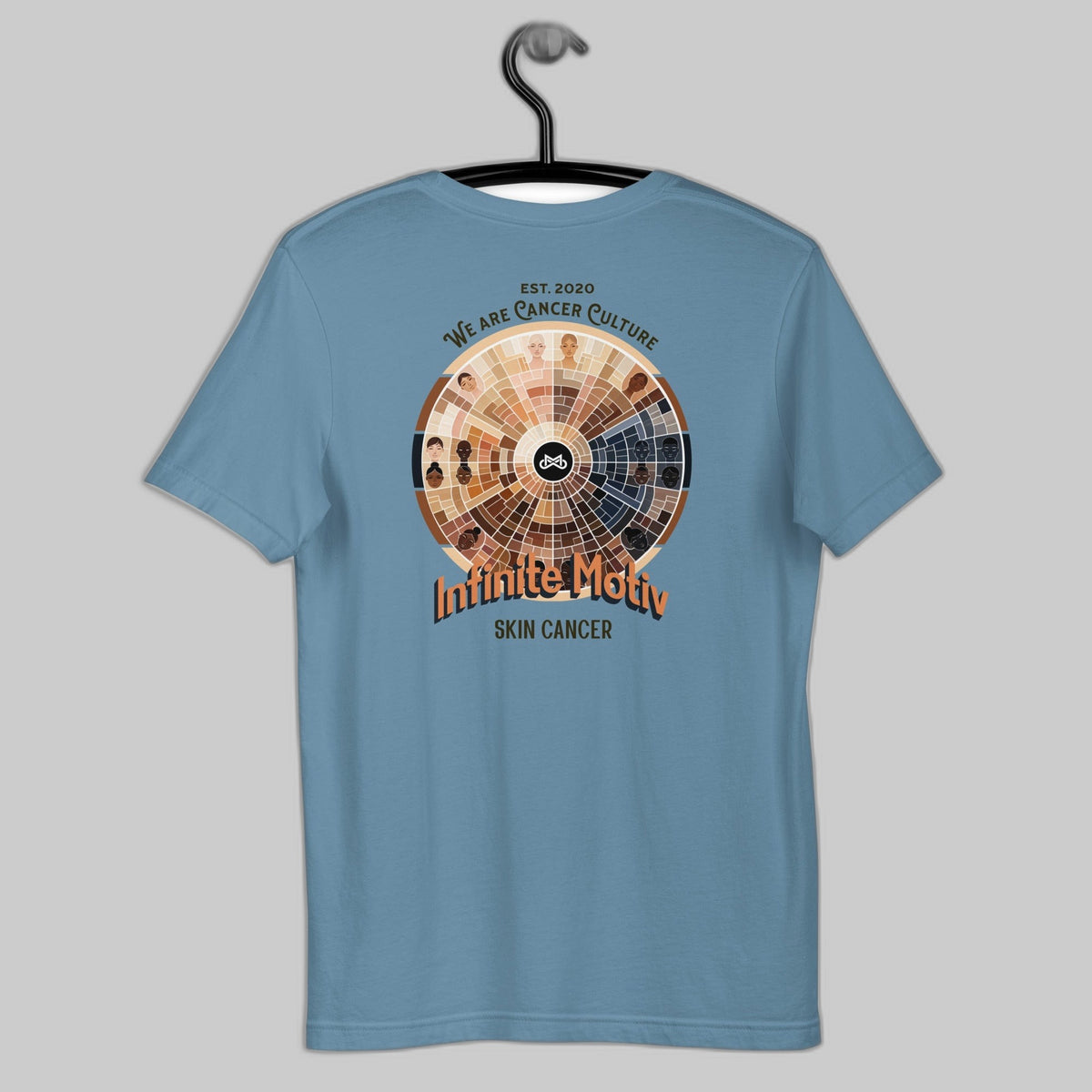 Men's Skin Cancer Wheel t-shirt