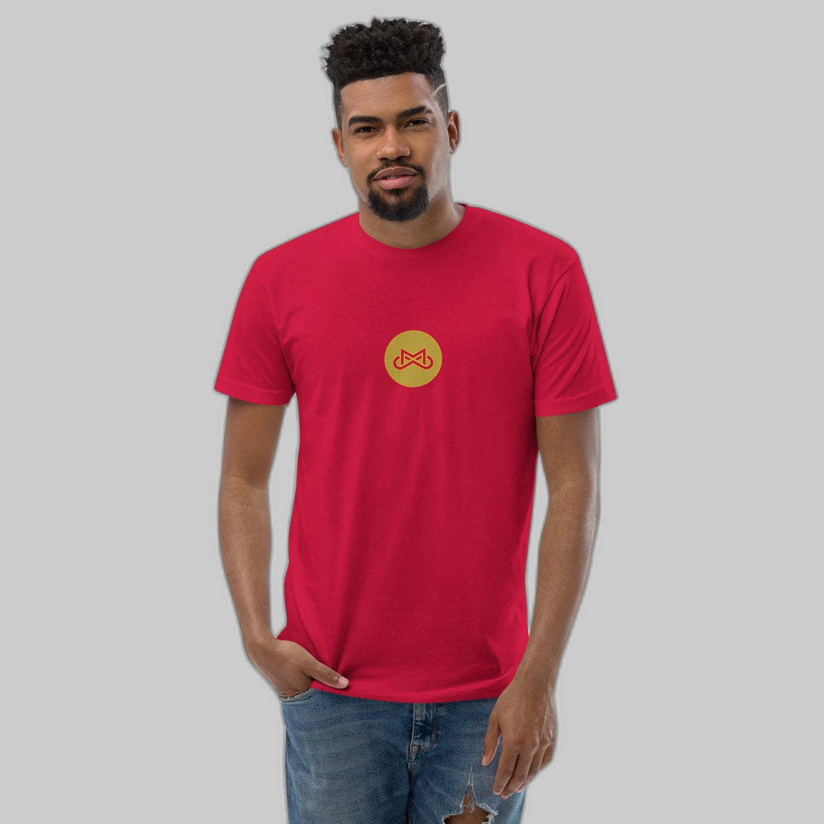 Childhood Cancer Reflection Men's T-shirt