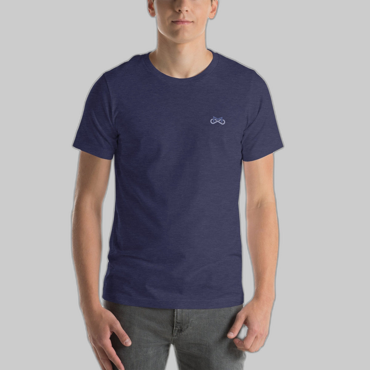 Unisex Stomach Cancer Crest Embroidered t-shirt