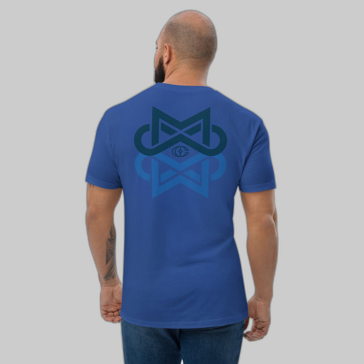 Colon Cancer Reflection Men's T-shirt