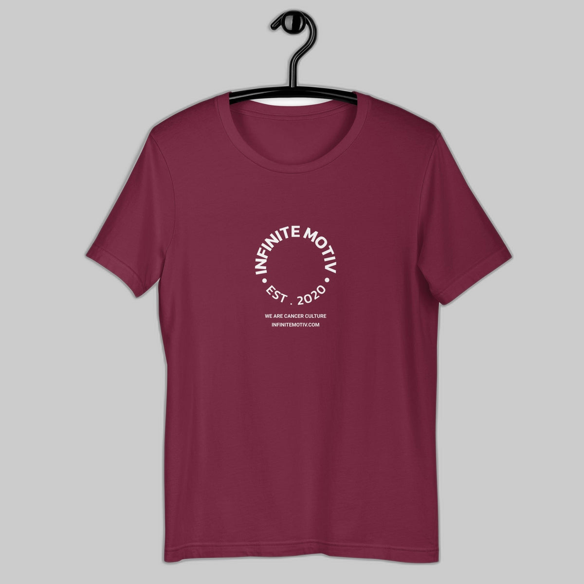 Full Circle CancerCulture® White Circle Unisex T-Shirt | Infinite Motiv