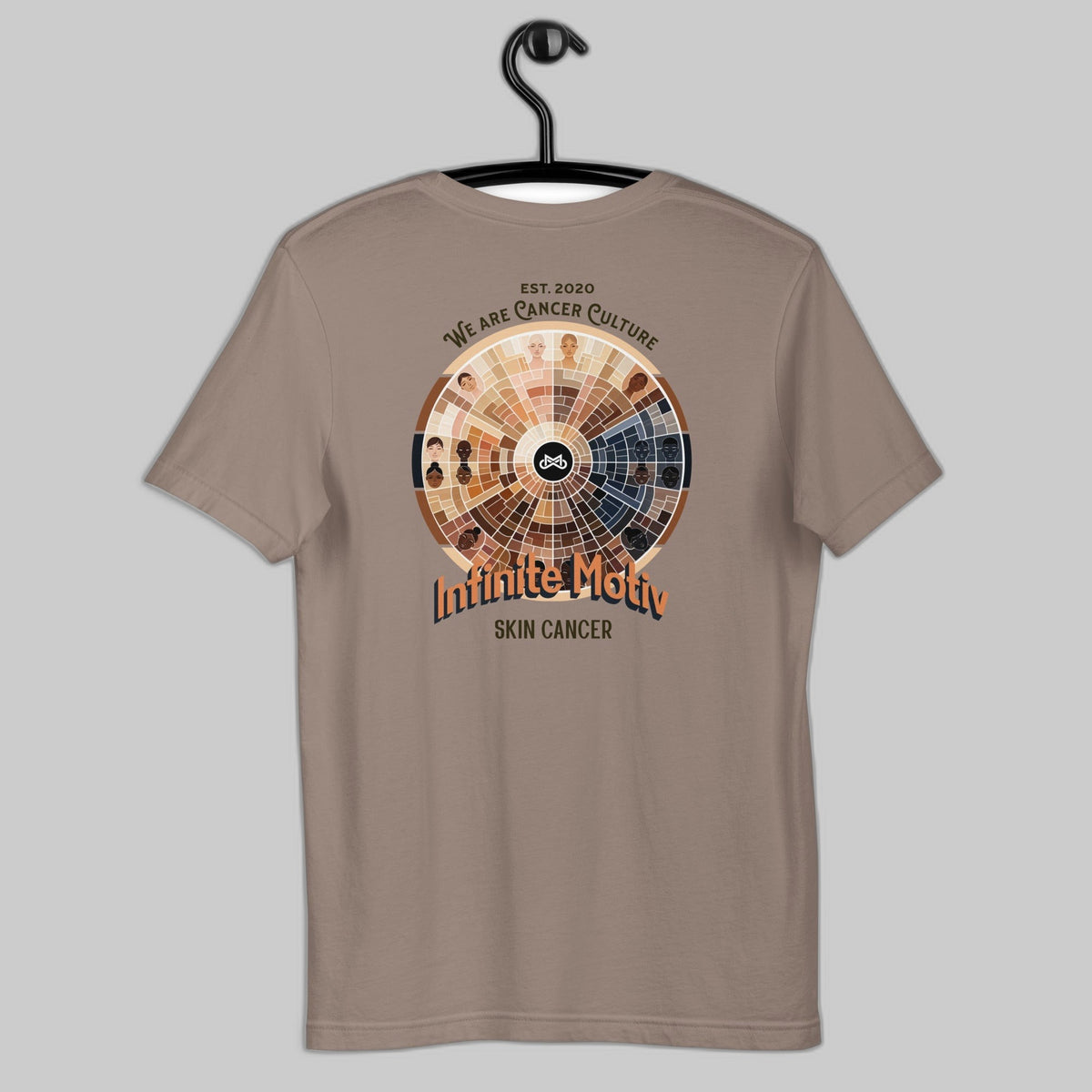 Men's Skin Cancer Wheel t-shirt