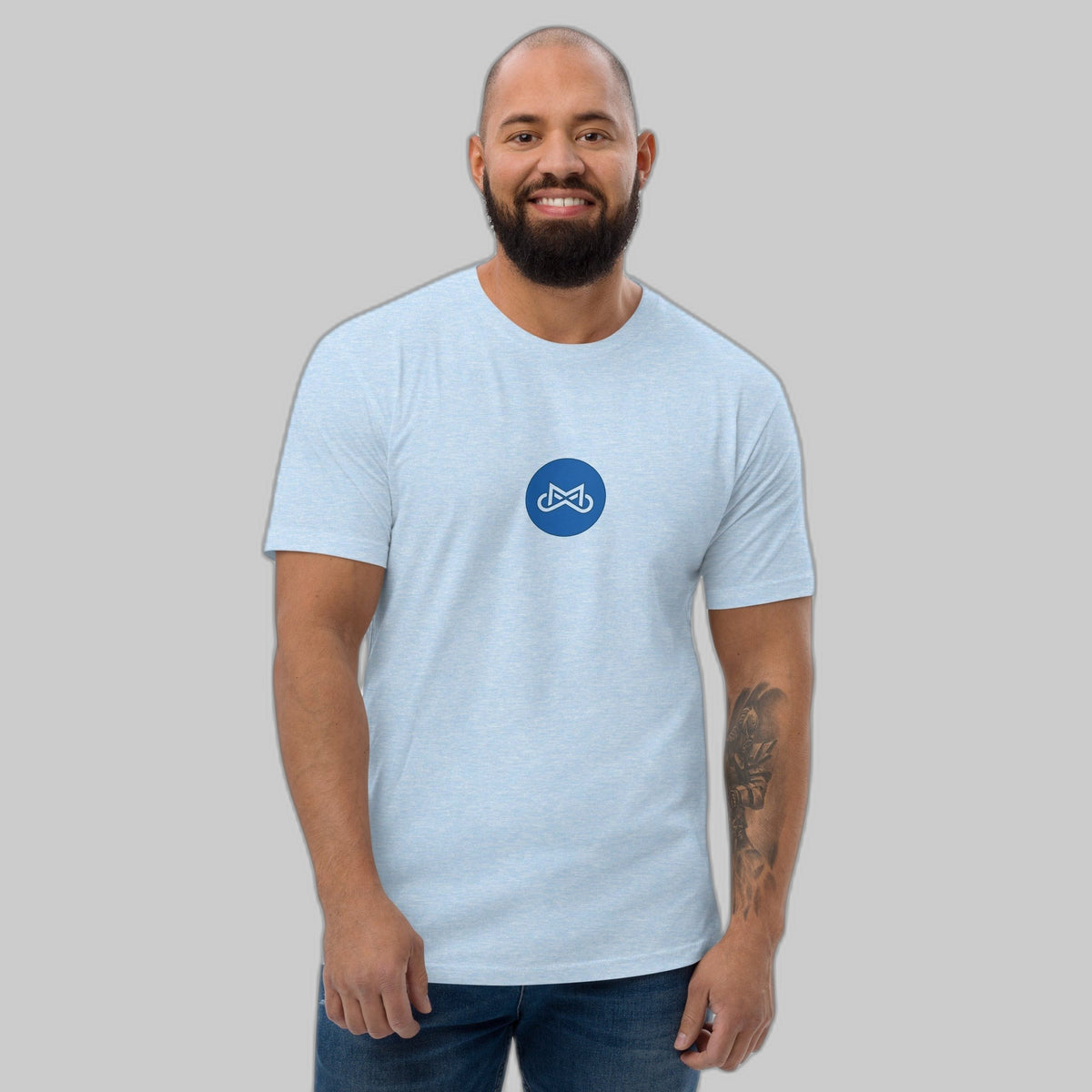 Colon Cancer Reflection Men's T-shirt