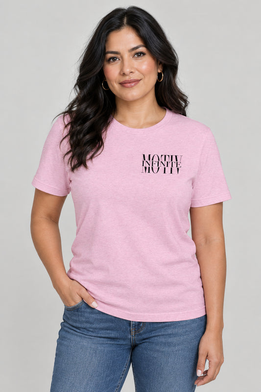Stacked Motiv Black Ink Unisex T-Shirt