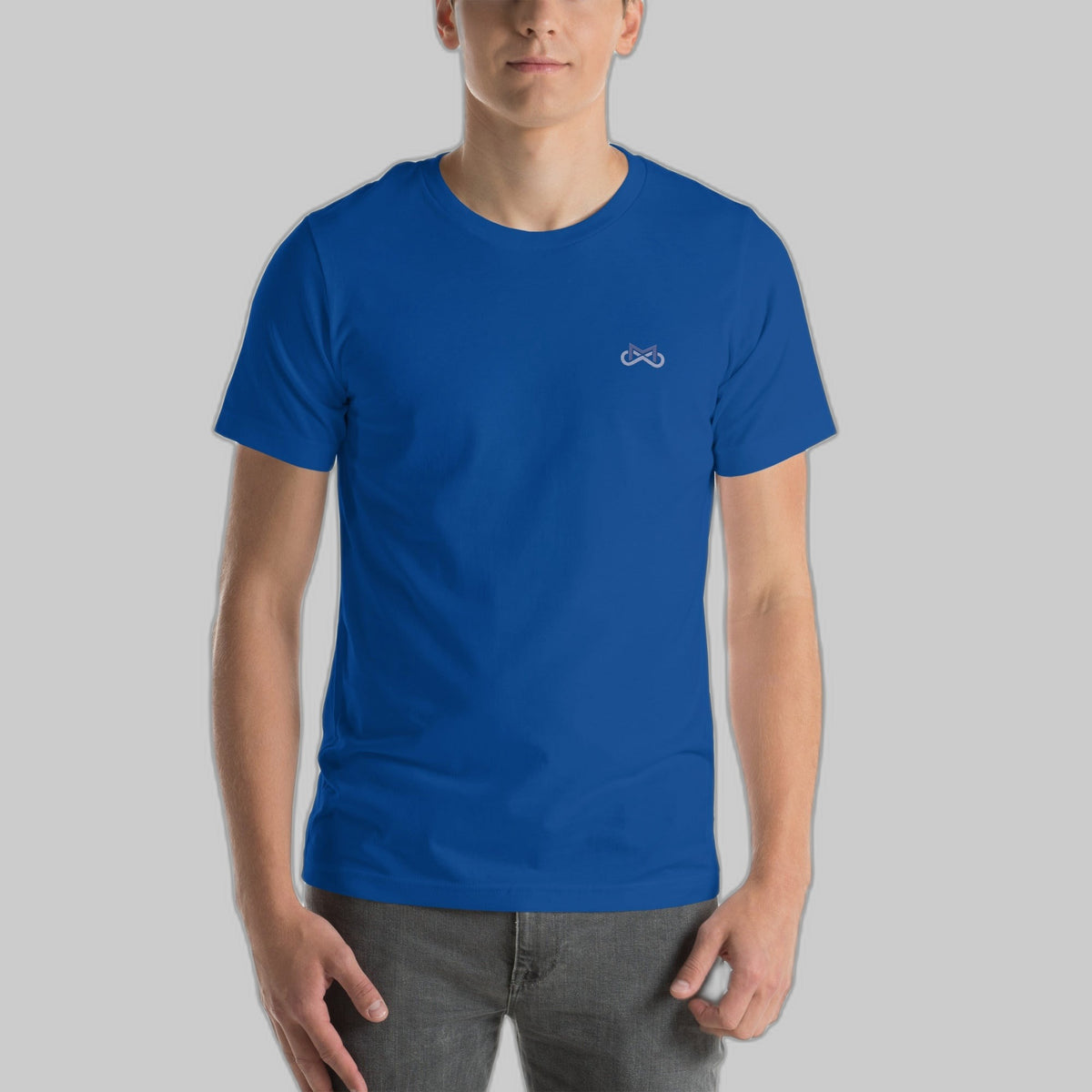Unisex Stomach Cancer Crest Embroidered t-shirt