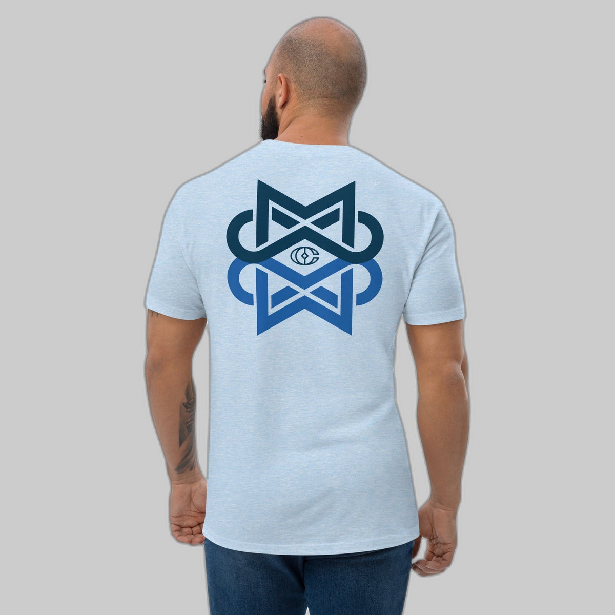 Colon Cancer Reflection Men's T-shirt