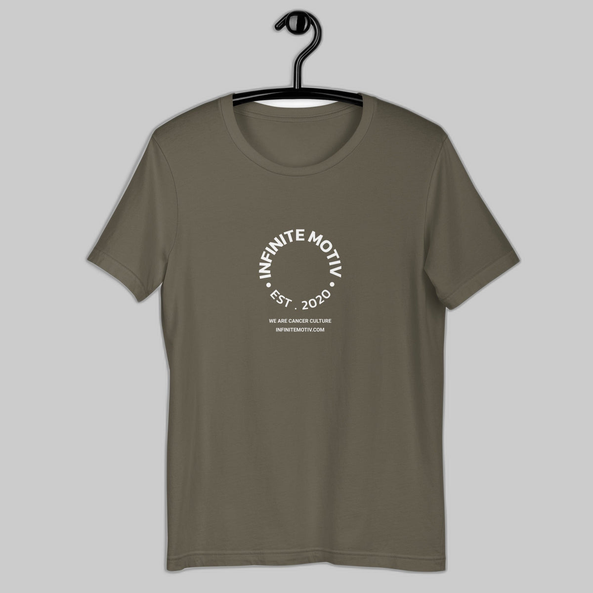 Full Circle CancerCulture® White Circle Unisex T-Shirt | Infinite Motiv