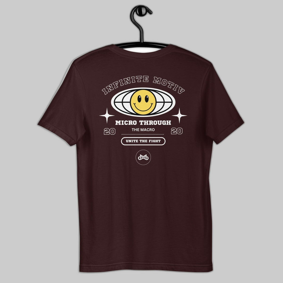 Smile and Micro Embroidered T-Shirt