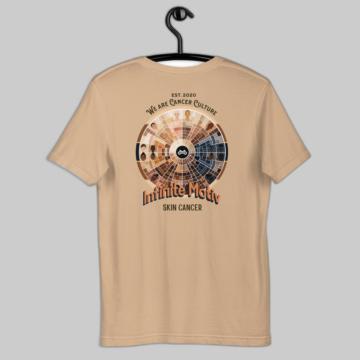 Men's Skin Cancer Wheel t-shirt