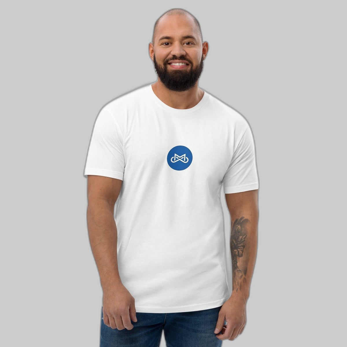 Colon Cancer Reflection Men's T-shirt