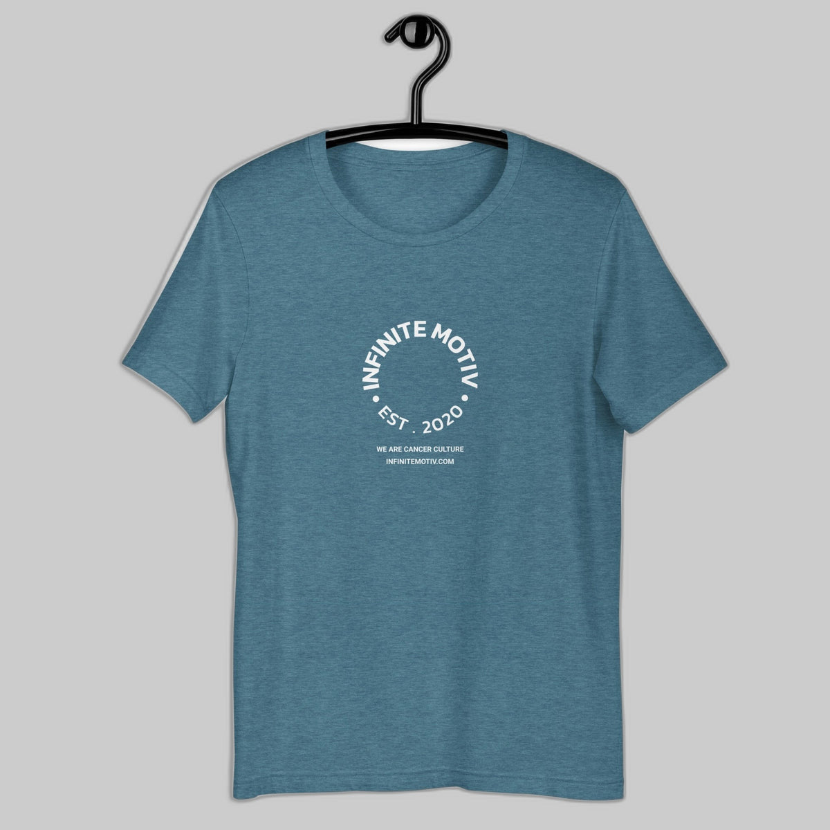 Full Circle CancerCulture® White Circle Unisex T-Shirt | Infinite Motiv
