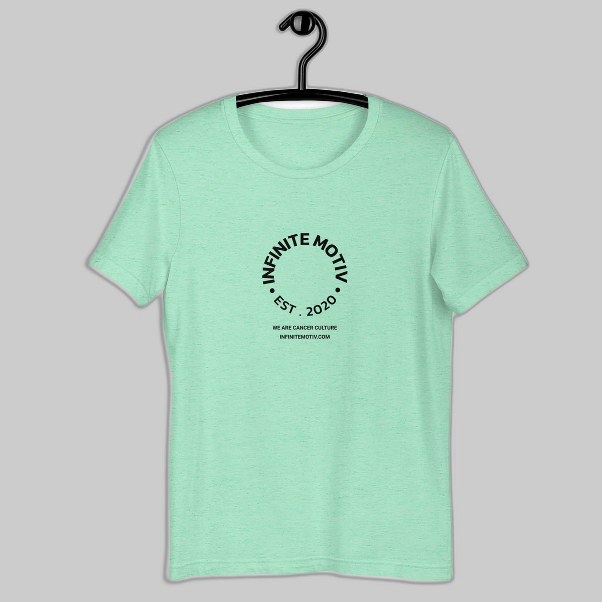Full Circle CancerCulture® Black Circle Unisex T-Shirt | Infinite Motiv
