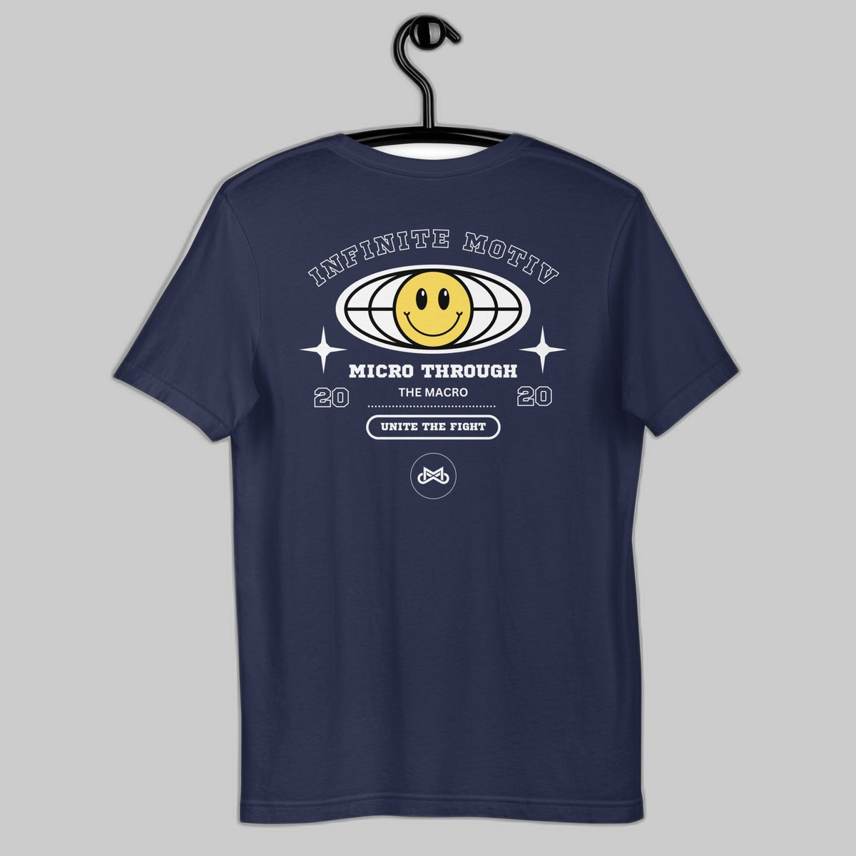 Smile and Micro Embroidered T-Shirt