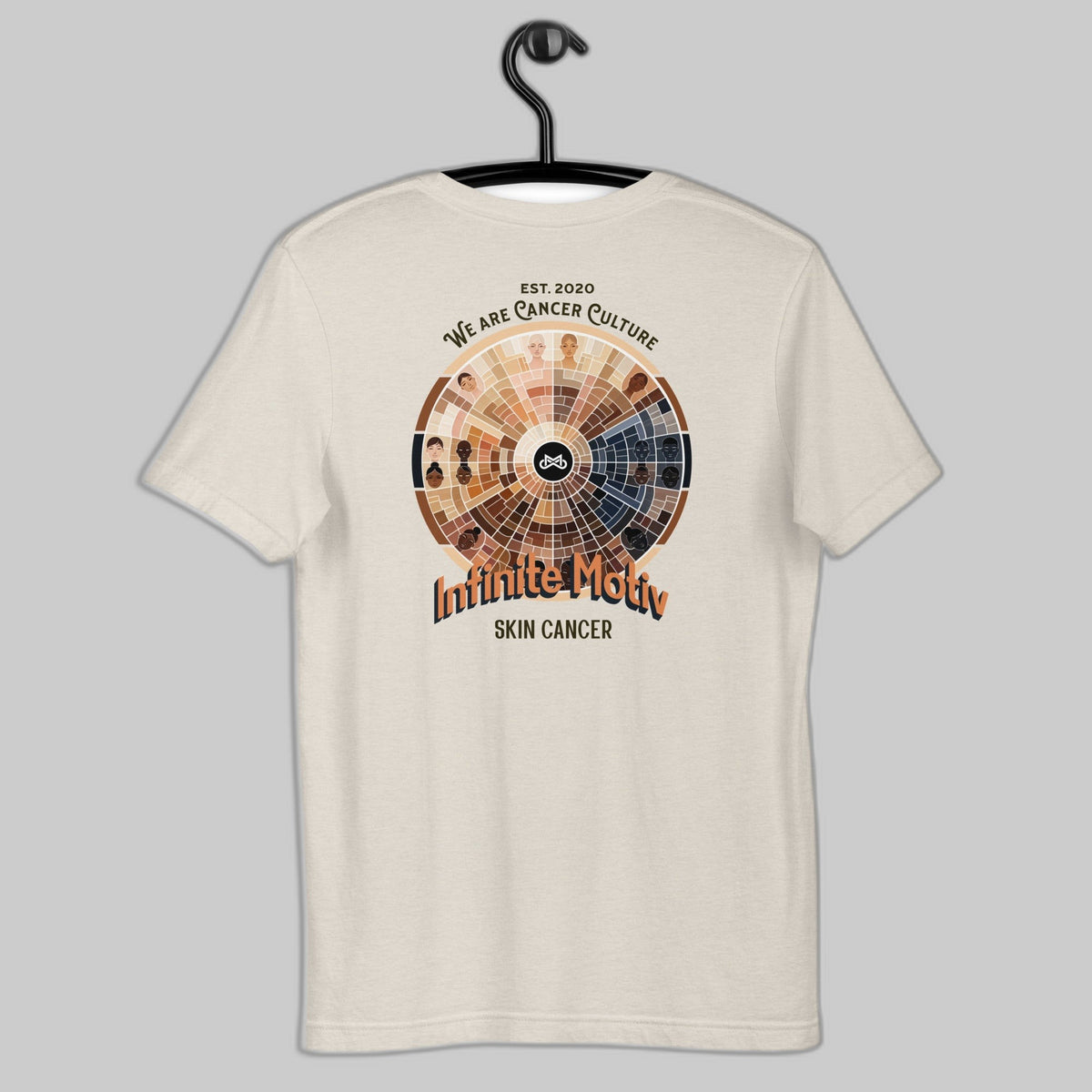 Men's Skin Cancer Wheel t-shirt