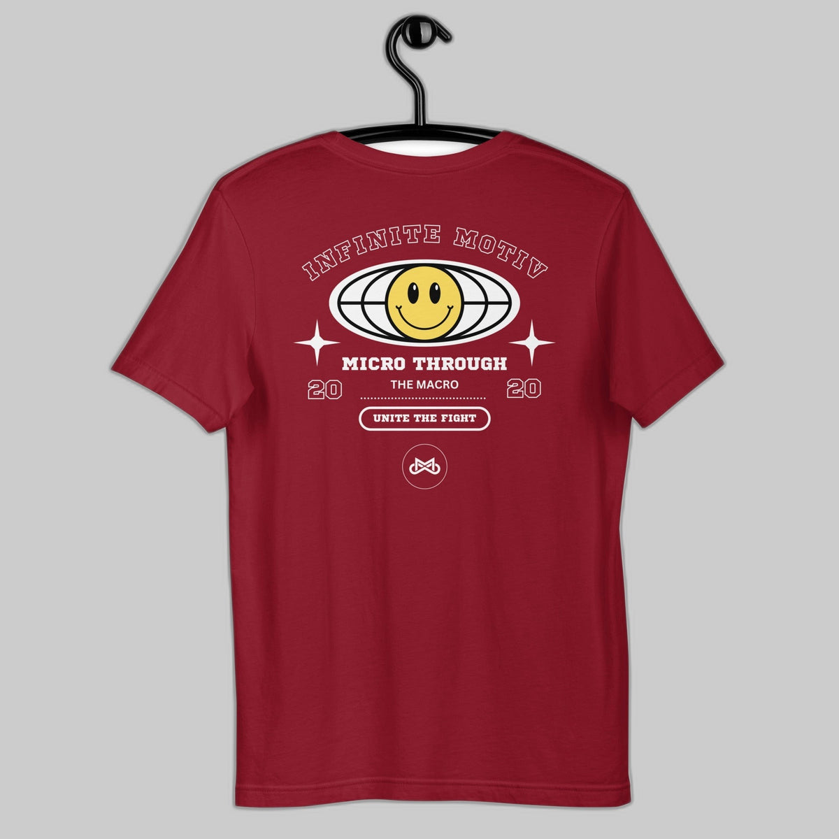 Smile and Micro Embroidered T-Shirt