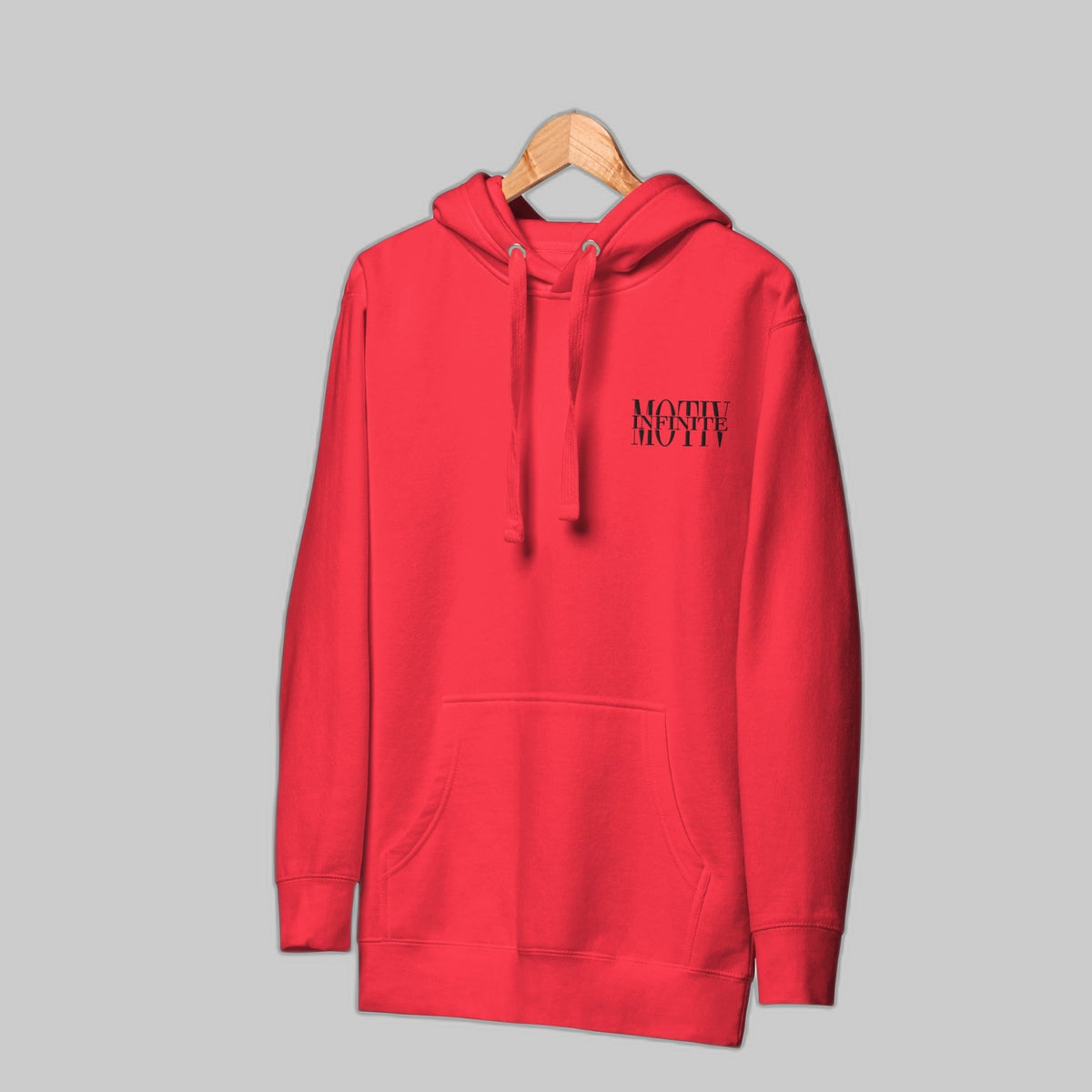 Stacked Motiv CancerCulture® Hoodie | Black Text