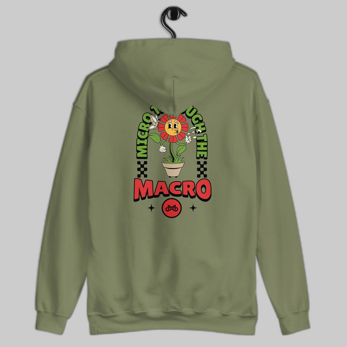 Flower Power Micro Through the Macro Hoodie