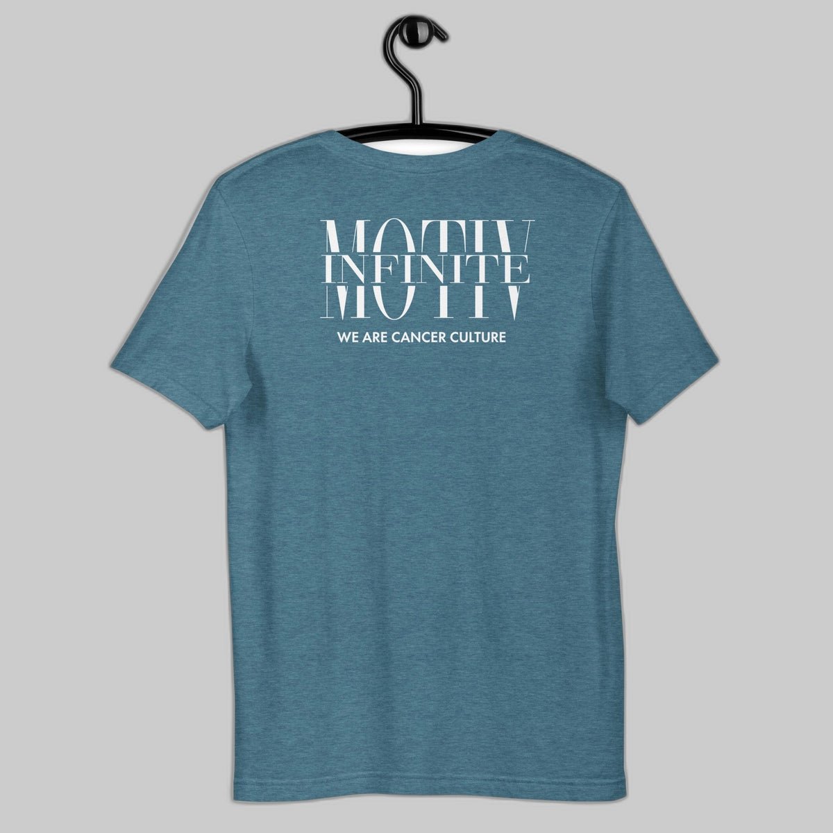 Stacked Motiv White Ink Unisex T-Shirt