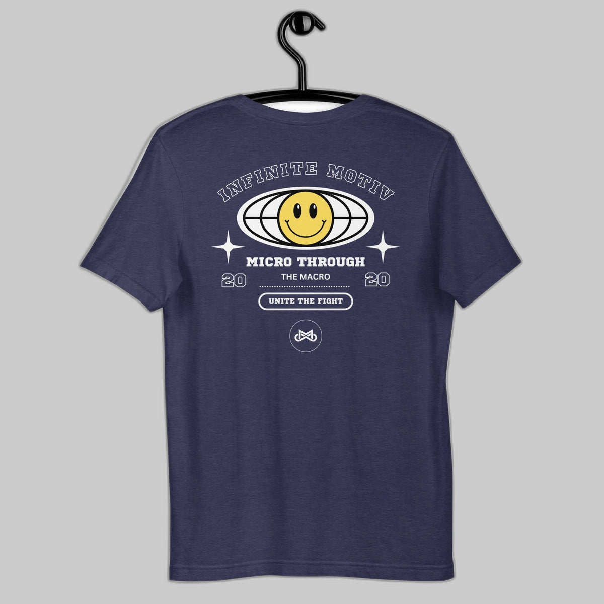 Smile and Micro Embroidered T-Shirt