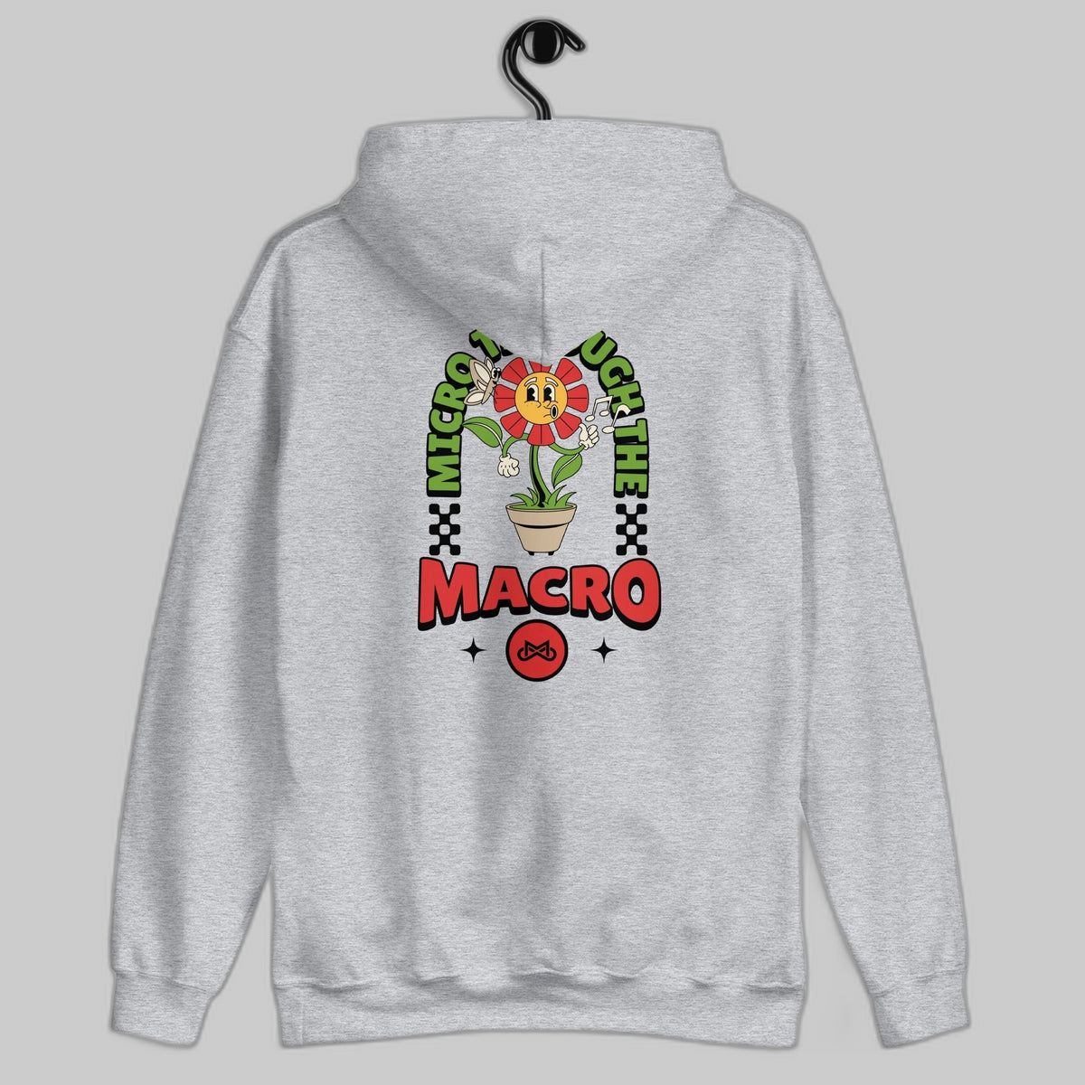 Flower Power Micro Through the Macro Hoodie