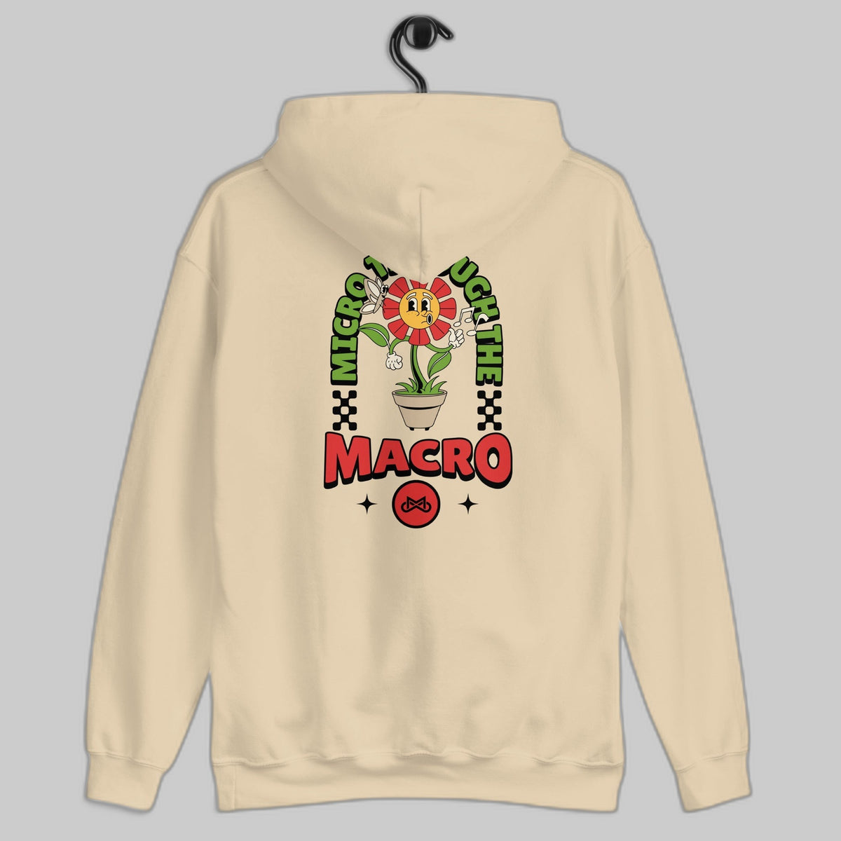 Flower Power Micro Through the Macro Hoodie