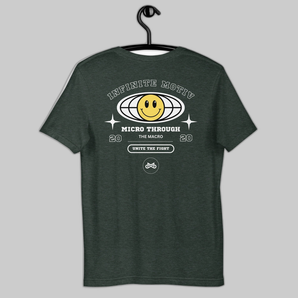 Smile and Micro Embroidered T-Shirt