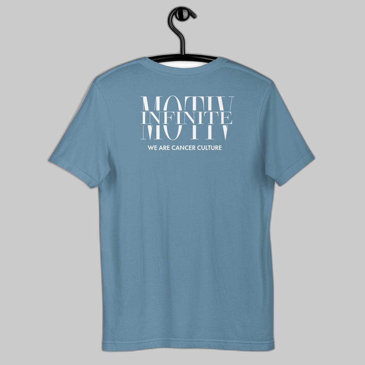 Stacked Motiv White Ink Unisex T-Shirt