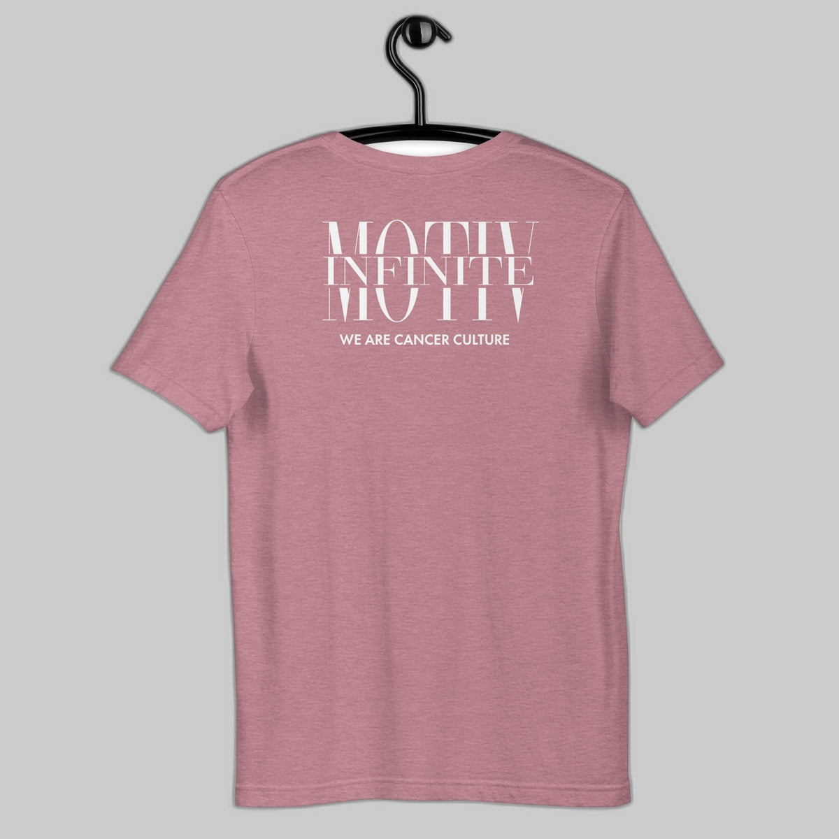 Stacked Motiv White Ink Unisex T-Shirt