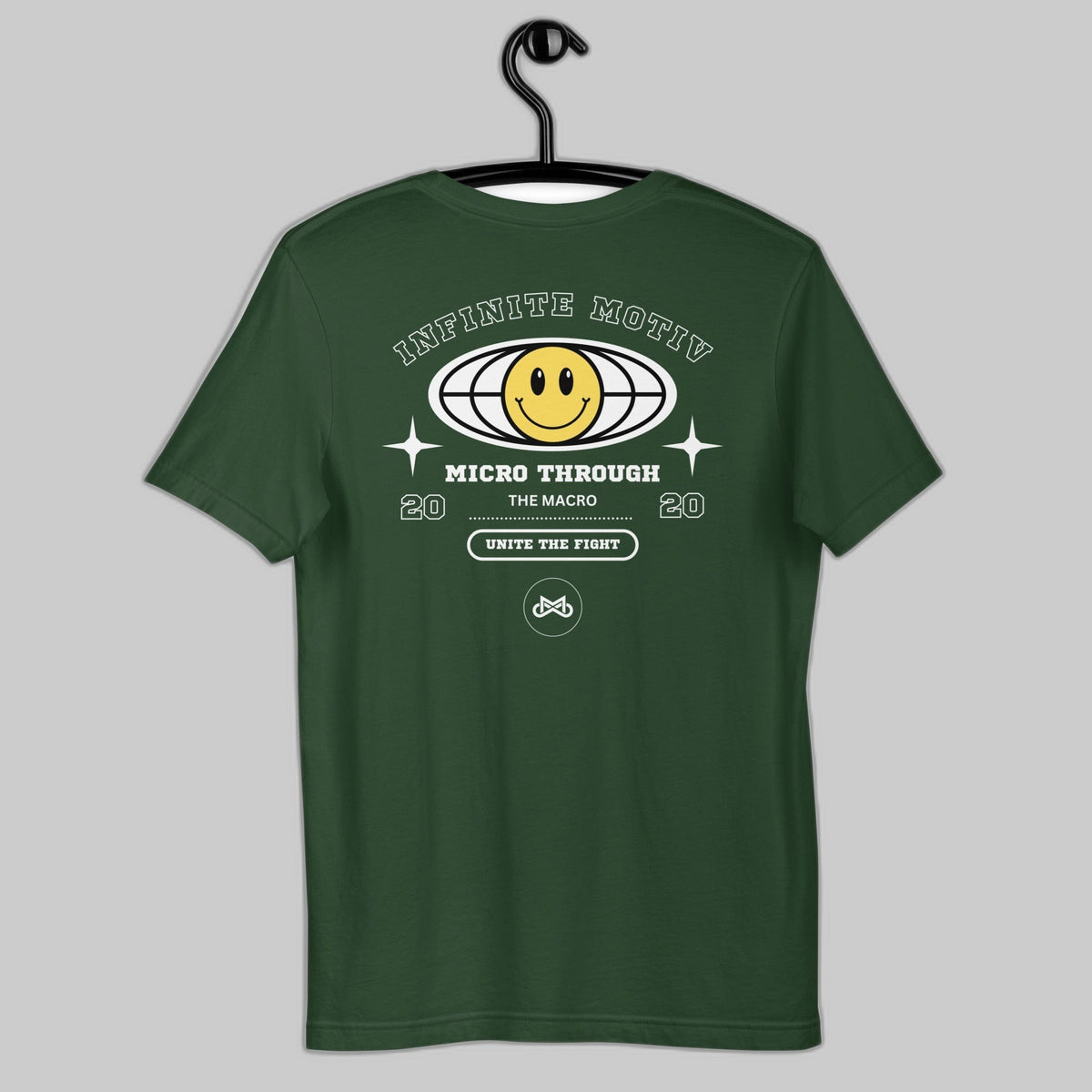 Smile and Micro Embroidered T-Shirt