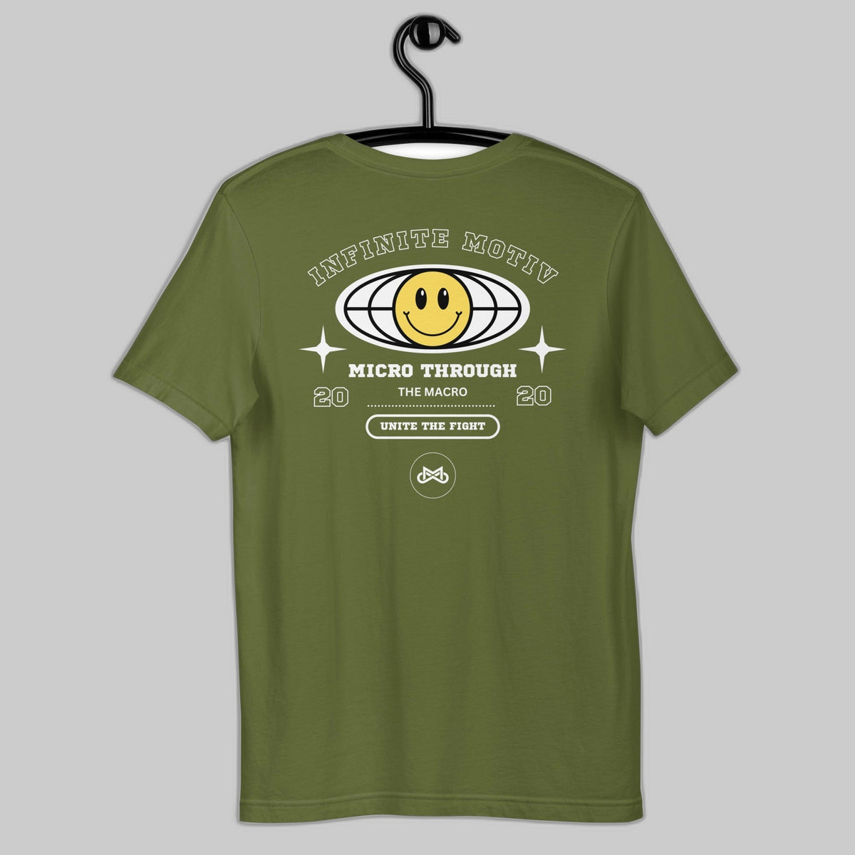Smile and Micro Embroidered T-Shirt