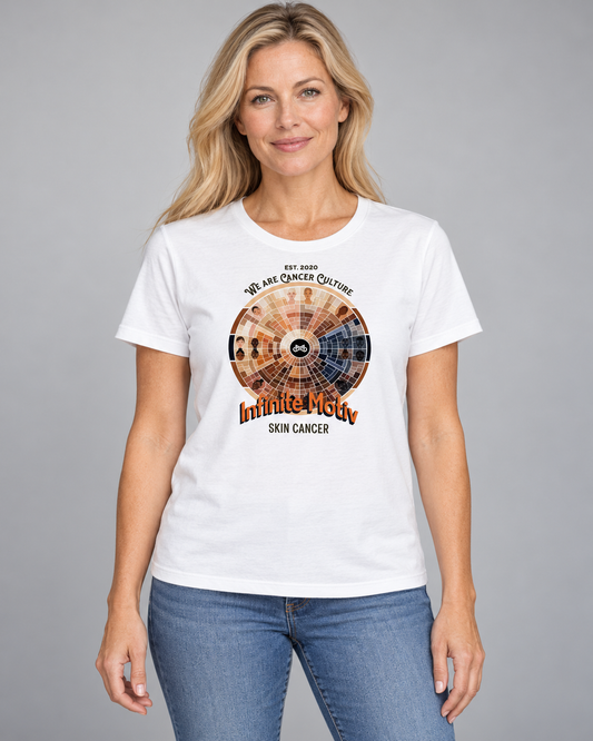 Women's Skin Cancer Wheel t-shirt