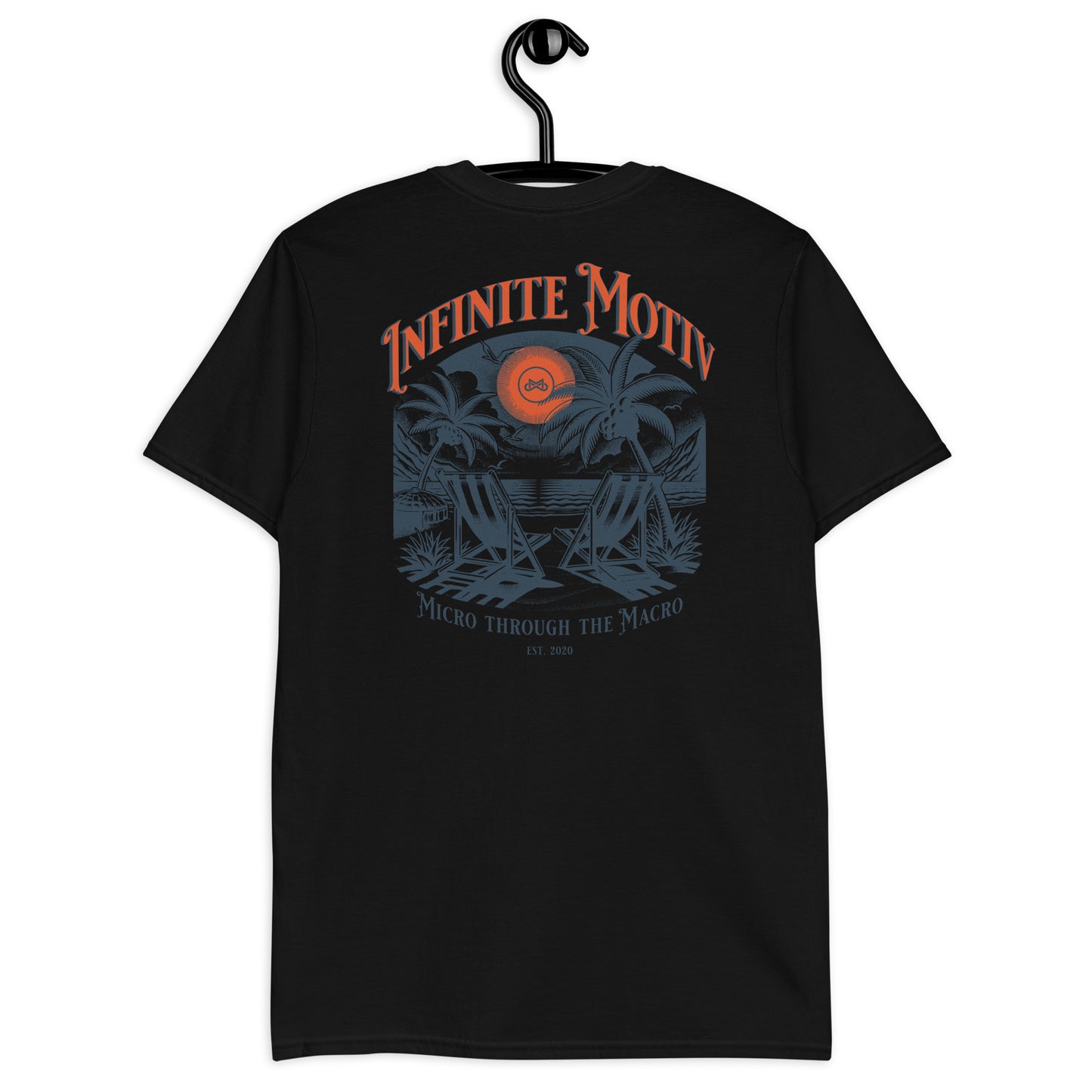 Unisex Paradise Motiv Embroidered T-Shirt