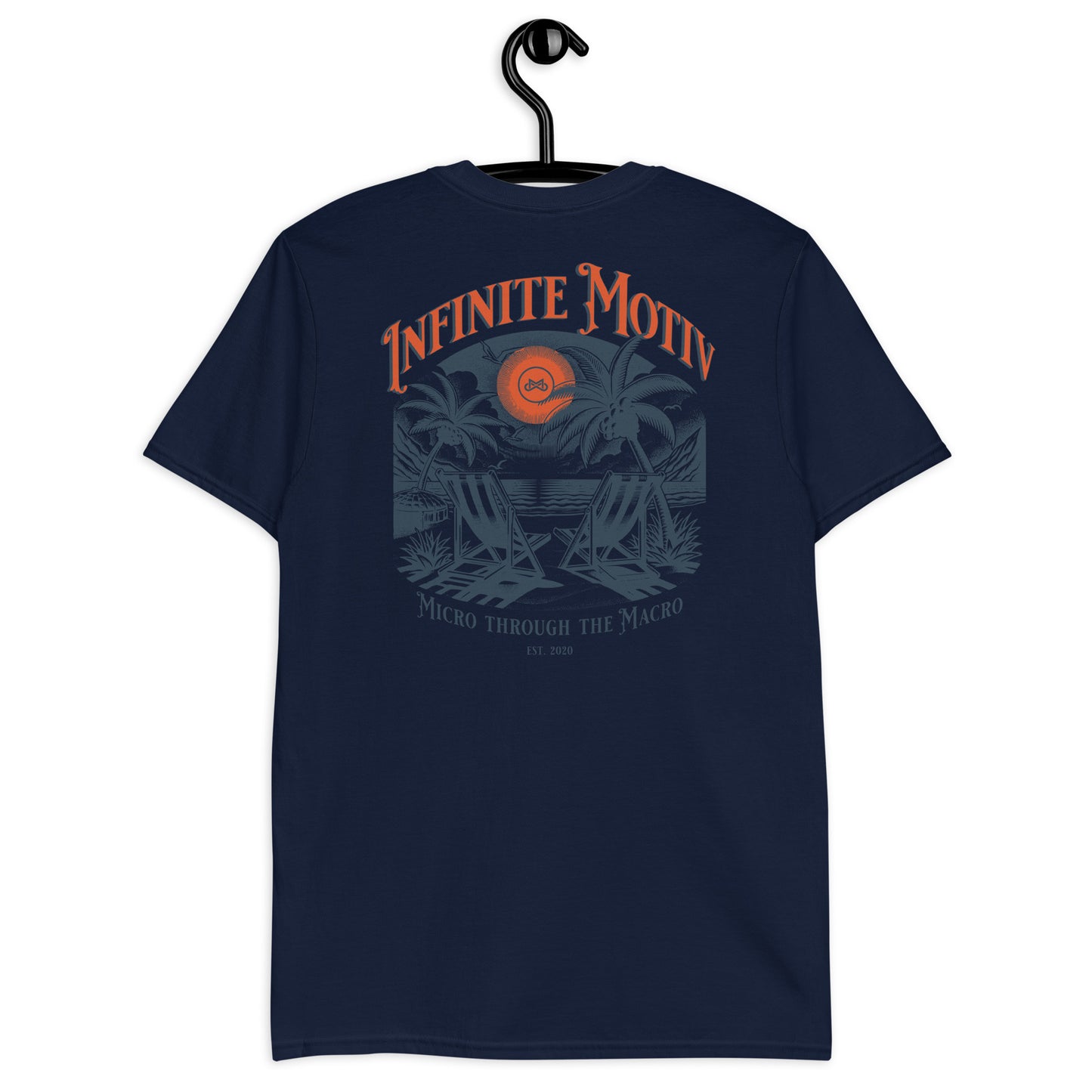 Unisex Paradise Motiv Embroidered T-Shirt