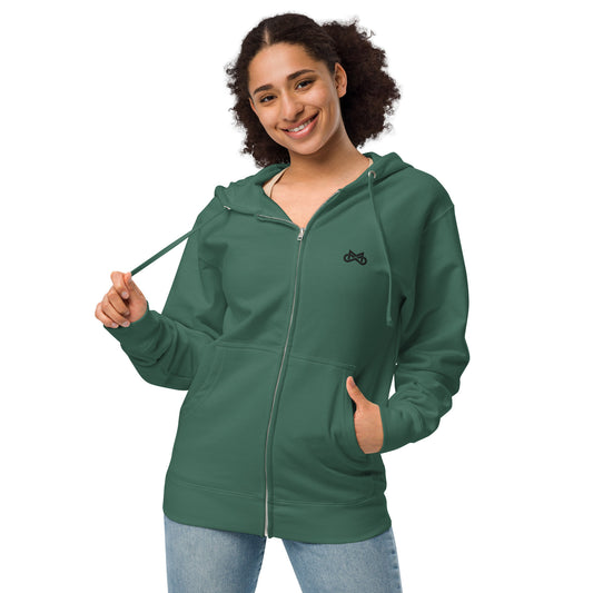 Cancer Club Unisex Fleece Zip Hoodie
