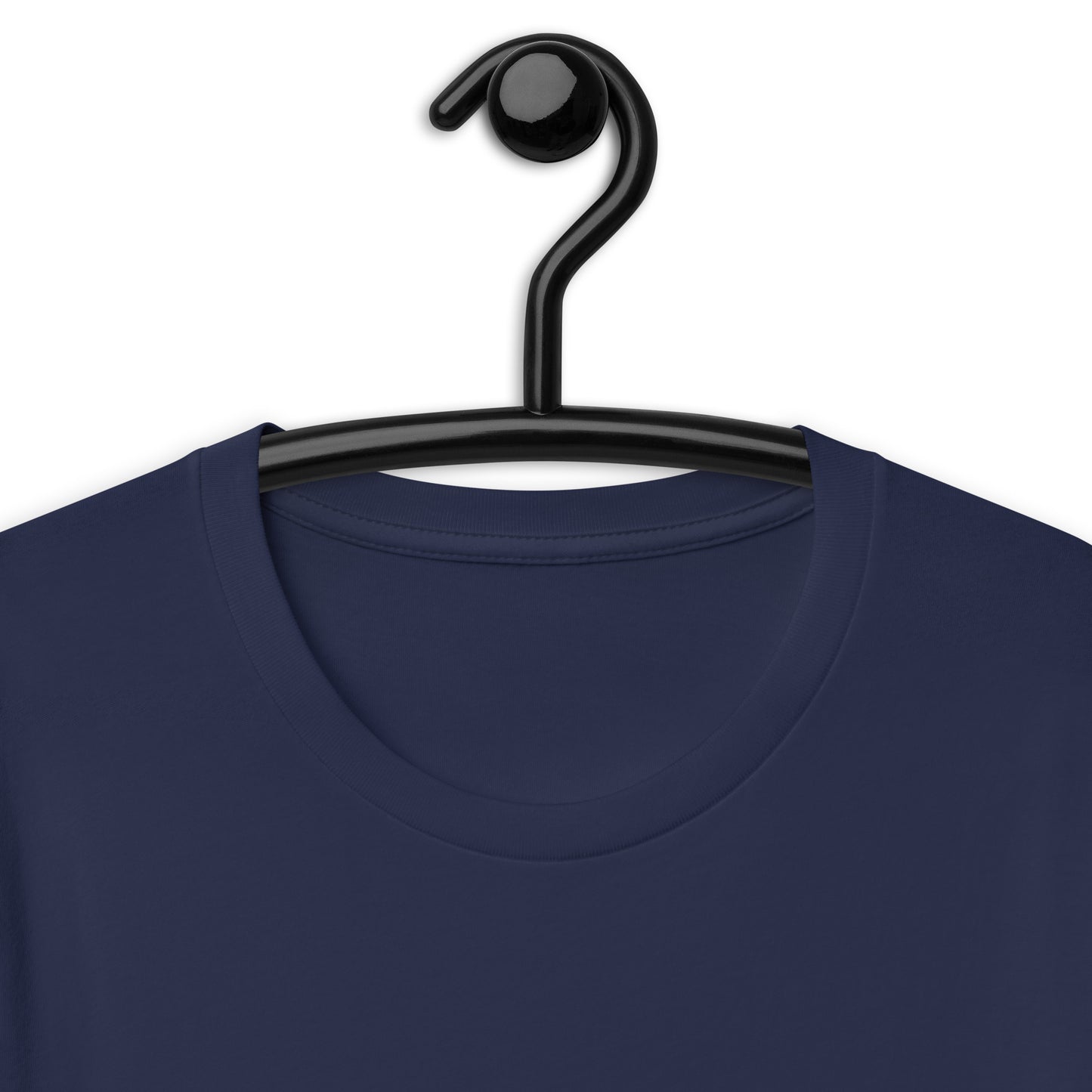 Unisex Uterine Cancer Flower Embroidered T-shirt