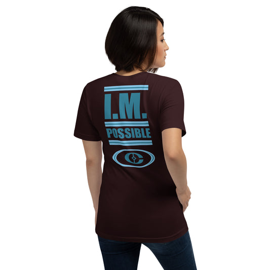 Prostate Cancer IM Possible Women's t-shirt