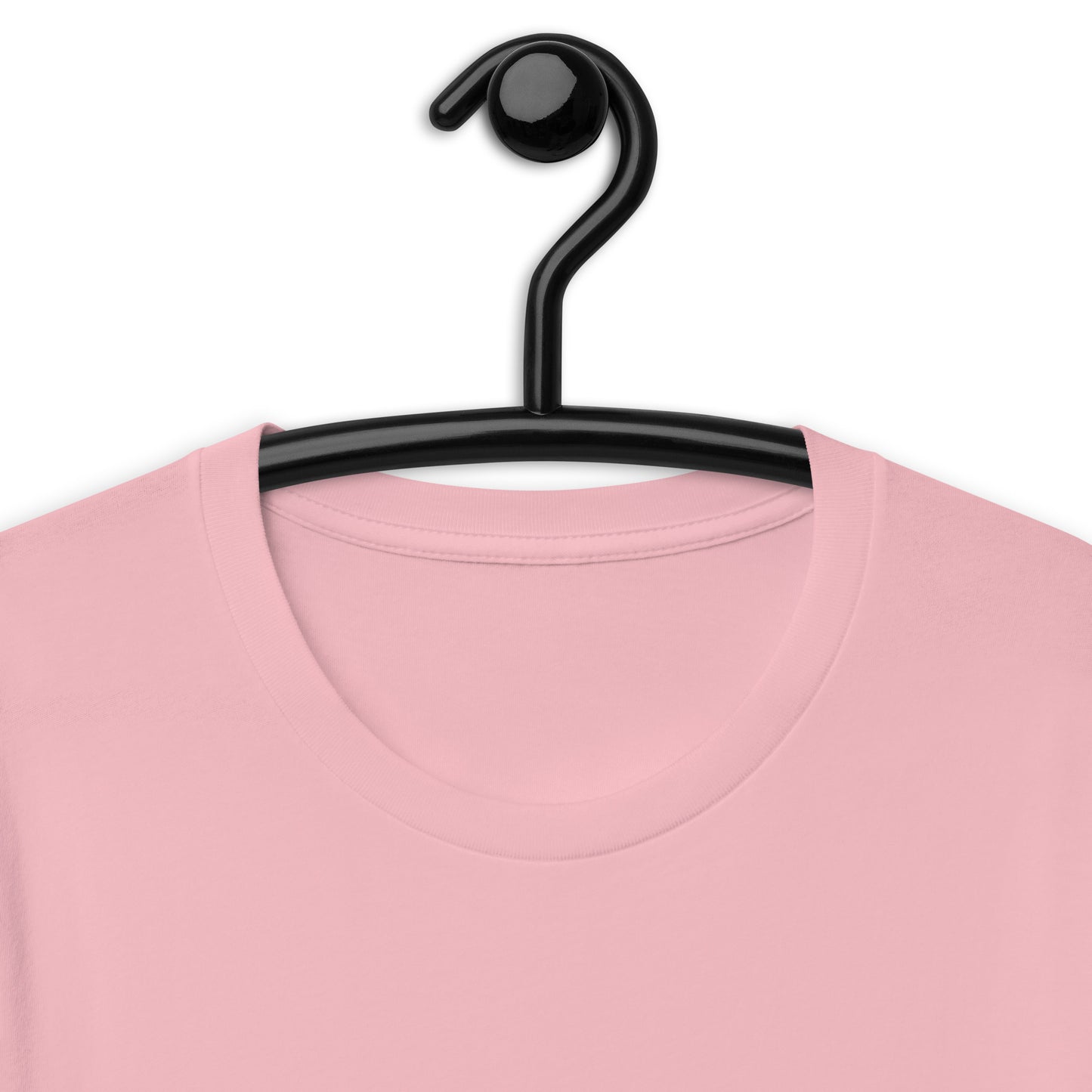 Unisex Uterine Cancer Flower Embroidered T-shirt