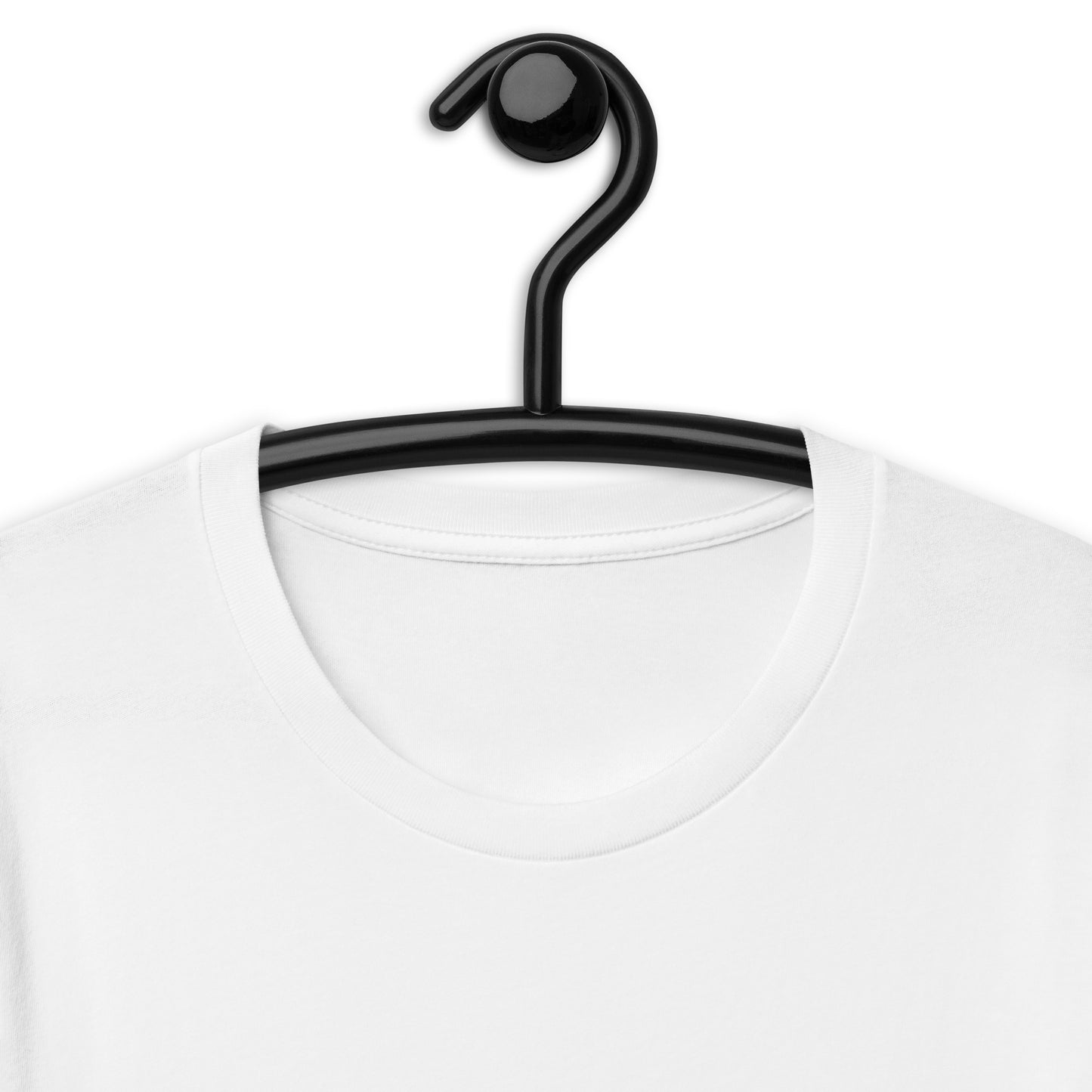 Unisex Uterine Cancer Flower Embroidered T-shirt