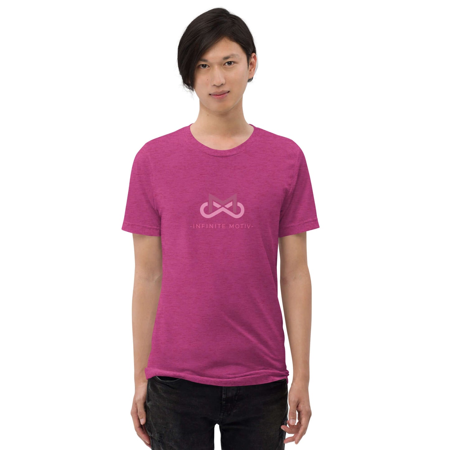 Men's Breast Cancer Tri-blend Short sleeve t-shirt