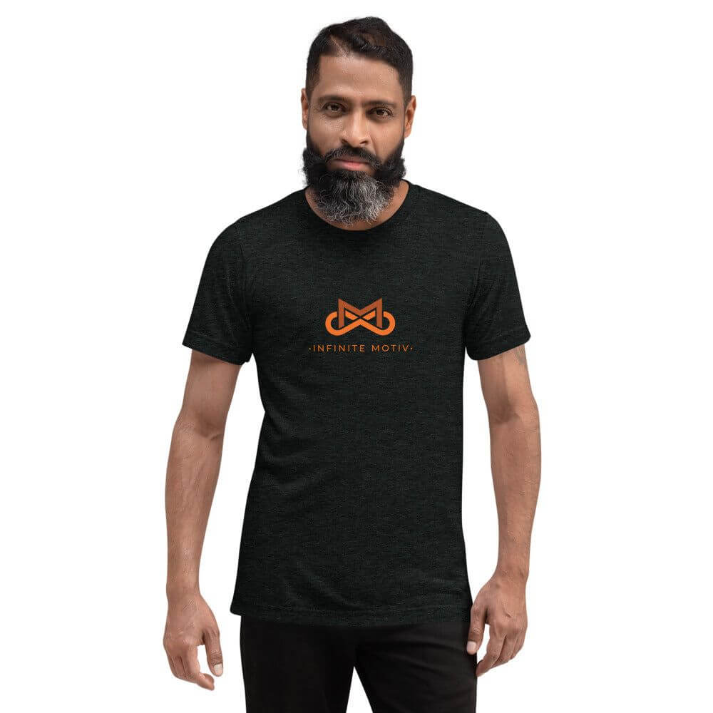 Men's Kidney Cancer Tri-blend Short sleeve t-shirt-Infinite Motiv Clothing-Kidney Cancer,Men,T-Shirts