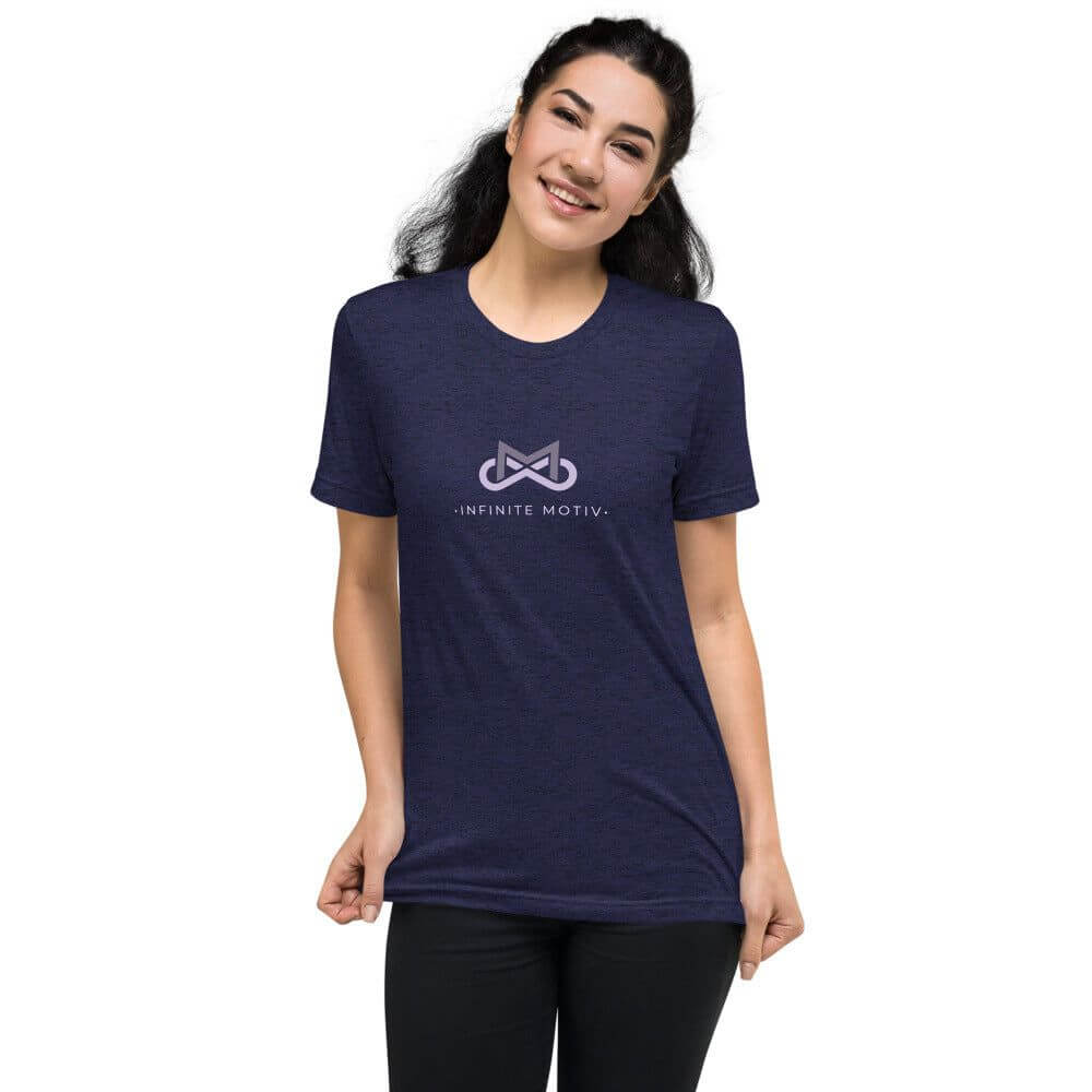 Women's Testicular Cancer Tri-blend Short sleeve t-shirt-Infinite Motiv Clothing-T-Shirts,Testicular cancer,Women